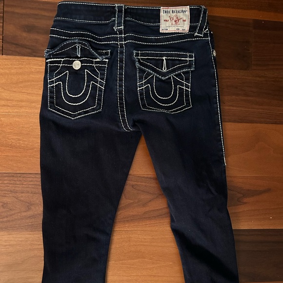 True Religion Dark Blue Skinny Jeans - Picture 1 of 3